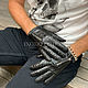 Men's Crocodile Leather Gloves. Gloves. exotiqpython. My Livemaster. Фото №5