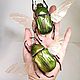 Cetonia Aurata. Золотистая бронзовка (фигурка), Статуэтки, Москва,  Фото №1
