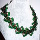 Necklace beads made of natural stones and beads. Necklace. Beaded jewelry by Mariya Klishina. My Livemaster. Фото №5