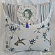 Decorative pillow "Vintage" 4. Pillow. Rom-Ella shop. Online shopping on My Livemaster.  Фото №2