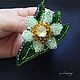 Brooch: Narcissus, Brooches, Ekaterinburg,  Фото №1