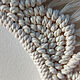 Макраме мандала цветок. Элементы интерьера. cozy cotton. Ярмарка Мастеров.  Фото №4