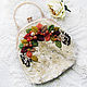 Заказать Сумочка с вышивкой "Золотая пора". Филатова Елена (floral-embroidery). Ярмарка Мастеров. . Сумка с фермуаром Фото №3
