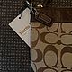 Заказать Сумка Coach New York Mini Signature из кожи и холста. Chic bags. Ярмарка Мастеров. . Клатчи Фото №3