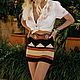  Crochet mini skirt 'ANAHI'. Skirts. MezhanHook. Online shopping on My Livemaster.  Фото №2