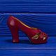 Туфелька Ravishing Red коллекции Just The Right Shoe. Элементы интерьера. Farfor Сlub. Интернет-магазин Ярмарка Мастеров.  Фото №2