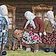 Баба Маша (с бидончиком). Интерьерная кукла. Куклы-бабушки Натальи Шохиной. Ярмарка Мастеров.  Фото №4