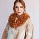  Decorative collar made of Alpaca ' Cinnamon'. Collars. Katherine Markina (markinaek). Online shopping on My Livemaster.  Фото №2