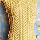 Order vests: Vest 'Amazing braids' in yellow. Galina-Malina (galina-malina). Livemaster. . Vests Фото №3