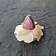 Кольцо с кобальтокальцитом. Кольца. Vadjra-jewelry. Ярмарка Мастеров.  Фото №4