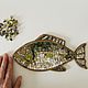 A set for creating a Fish mosaic, Diamond mosaic, Volgograd,  Фото №1