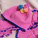Заказать БЕРЕТ и ШАРФИК  "Весеннее настроение" вязаный комплект. Gala  Devi crochet design ВЯЗАНИЕ. Ярмарка Мастеров. . Комплект из шапки и шарфа Фото №3