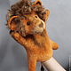 Lion. Glove puppet of Bi-BA-Bo. Puppet show. Taya Kart. Online shopping on My Livemaster.  Фото №2
