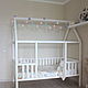  Cot a house of cedar For Sophia. Bed. Joinery in Altai. Online shopping on My Livemaster.  Фото №2