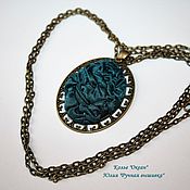 Украшения handmade. Livemaster - original item Necklace textile decoration Necklace silk 