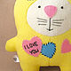 Hare. I LOVE YOU. Stuffed Toys. Марина Богомолова (bomani) (bomani). Online shopping on My Livemaster.  Фото №2