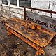 Стол - старый верстак. Столы. Магазин старых досок Greyboard (greyboard). Ярмарка Мастеров.  Фото №12