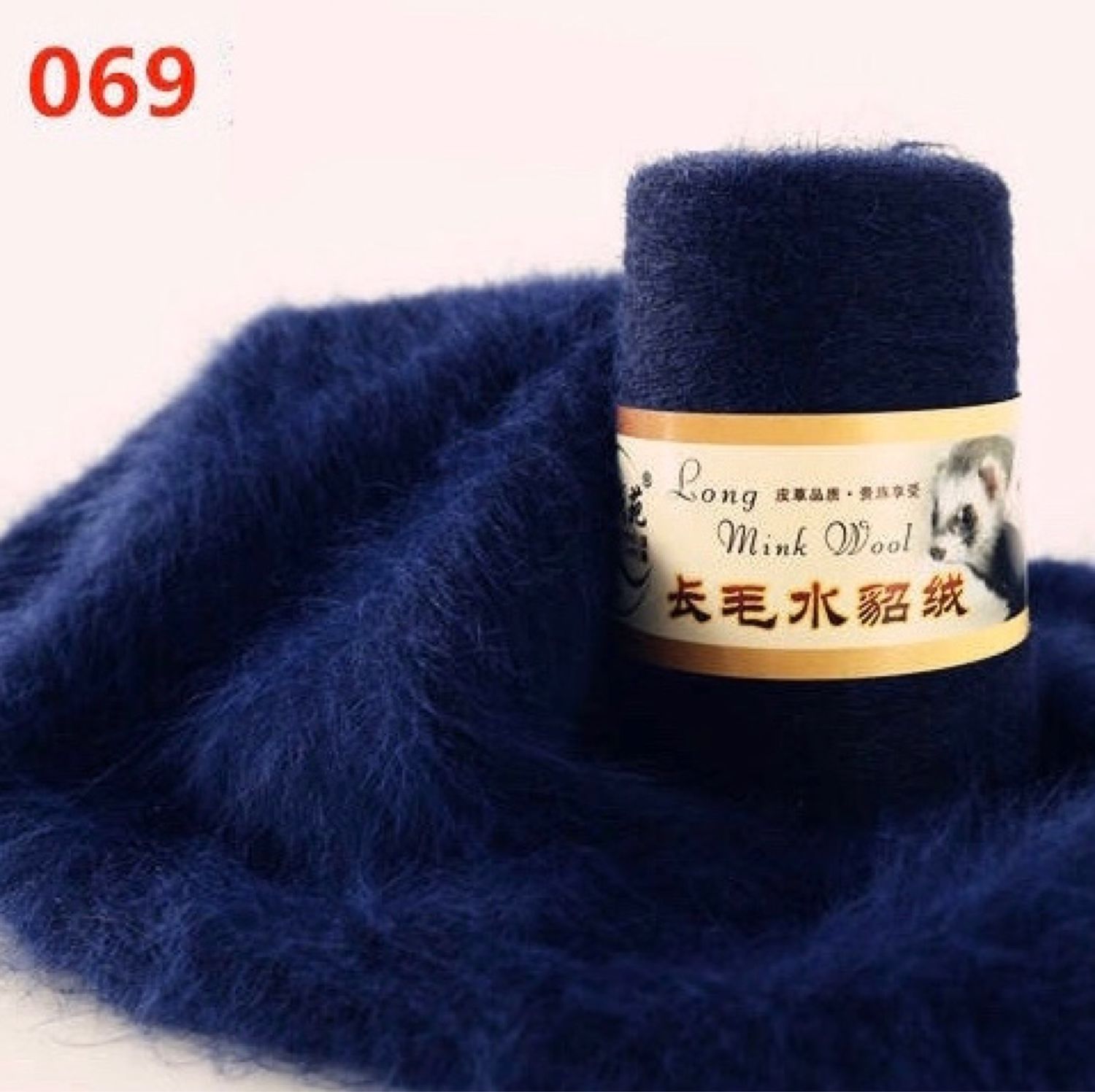 Mink wool пух норки