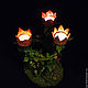 Order Candle holder Flowers giants in Wonderland. Elena Zaychenko - Lenzay Ceramics. Livemaster. . Candlesticks Фото №3