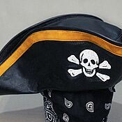 Аксессуары handmade. Livemaster - original item Pirate cocked hat. Handmade.
