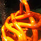 Bell - Christmas ball Orange. Bells. Elena Zaychenko - Lenzay Ceramics. My Livemaster. Фото №5