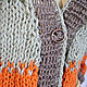 Вязаный кардиган на пуговицах. Кардиганы. Knit by Heart - Вязаная одежда 富. Ярмарка Мастеров.  Фото №5