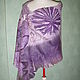 Tippet of wool Lilac fantasy, Wraps, Vinnitsa,  Фото №1