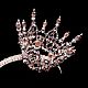  " Розали"-короны на ободках из розового хрусталя, Короны, Шахты,  Фото №1