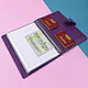 Folder organizer for documents A5 format new. Cover. Leather Collection. My Livemaster. Фото №4