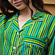 Women's pajamas ' Green stripes». Combination. O.N.E. Studio. Online shopping on My Livemaster.  Фото №2