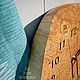 Часы - оберег для дома и семьи " Время Радости " деревянные. Оберег. Дом Лесных Волшебников. Ярмарка Мастеров.  Фото №4