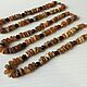 Order Amber beads made of natural medicinal amber with agate for the thyroid gland. BalticAmberJewelryRu Tatyana. Livemaster. . Beads2 Фото №3