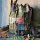 Textile backpack 'Podosinovik'. Backpacks. Julia Linen tale. My Livemaster. Фото №5