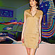 silk short dress 'Nefertiti', Dresses, Moscow,  Фото №1