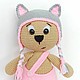 Master-class 'bear in the hat 'Cat'. Knitting patterns. HandMade by Venelopa'TOYS. Online shopping on My Livemaster.  Фото №2