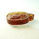 St. Mark the Apostle amber pendant R-631. Wearable icon. Amber shop (vazeikin). My Livemaster. Фото №5