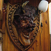 Для дома и интерьера handmade. Livemaster - original item The lamp is a Demon.. Handmade.