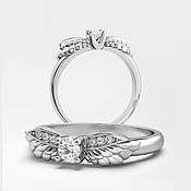 Украшения handmade. Livemaster - original item Ring: Wings. Handmade.