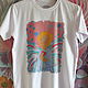 t-shirt: Women's T-shirt with an angel. T-shirts. kdushi. Online shopping on My Livemaster.  Фото №2