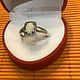 Серебряное кольцо с природным опалом. Кольца. OLVIKSOL JEWELRY STORE. Ярмарка Мастеров.  Фото №4