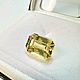 Желтый сапфир- 6,15ct(без нагрева), Шри Ланка. Сертифицирован, Бусины, Москва,  Фото №1