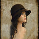 Hat ' Chocolate'. Hats1. Novozhilova Hats. Online shopping on My Livemaster.  Фото №2