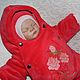 Утепленный комплект "Розы", Комплекты одежды для малышей, Нижний Новгород,  Фото №1