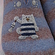 Заказать Тапки "Кот Матроскин". Wool is cool (Базылева Анна). Ярмарка Мастеров. . Тапочки Фото №3