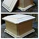 Casket casket with a secret bottom, harvesting 027, Blanks for decoupage and painting, Tula,  Фото №1