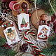 The year of the tiger: Sledding on the Christmas tree. symbol of the year, Christmas decorations, Tambov,  Фото №1