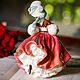 Винтаж: Статуэтка леди на коньках Royal Doulton "The Skater", Англия. Статуэтки винтажные. Karina(Anti_vinta). Ярмарка Мастеров.  Фото №5