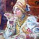 Заказать Картина За чаем. Картины Арины Шульпиной. Ярмарка Мастеров. . Картины Фото №3