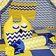 Wigwam 'Zigzag yellow-blue'. Nursery wigwam. Nikol. Online shopping on My Livemaster.  Фото №2