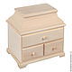 ShK252416 chest blanks for decoupage-painted brushed roasting, Blanks for decoupage and painting, Moscow,  Фото №1
